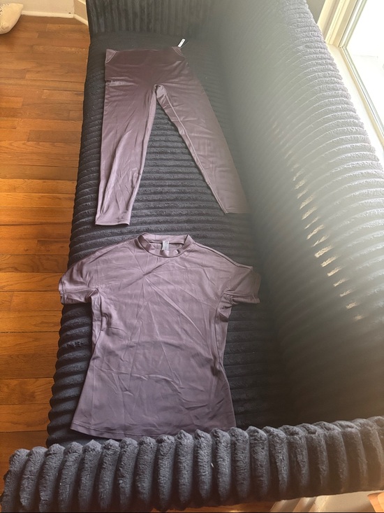 SKIMS Pants - SKIMS x Nike Set • NWT • Never Worn • Phoenix (Plum) • Bottoms (M) • Top (S)